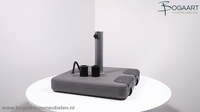 Betonvoet 45kg vierkant